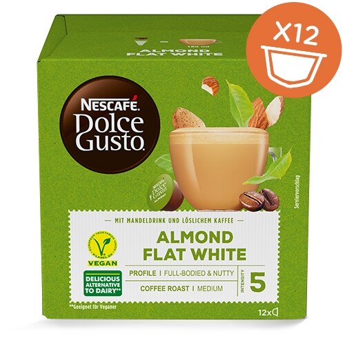 Almond Flat White 12 capsules